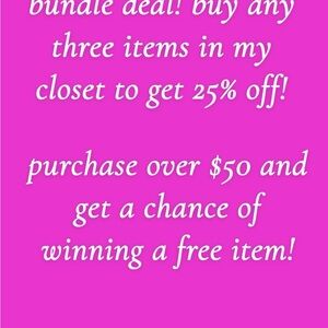 3/25% off! offer ends march 1st!